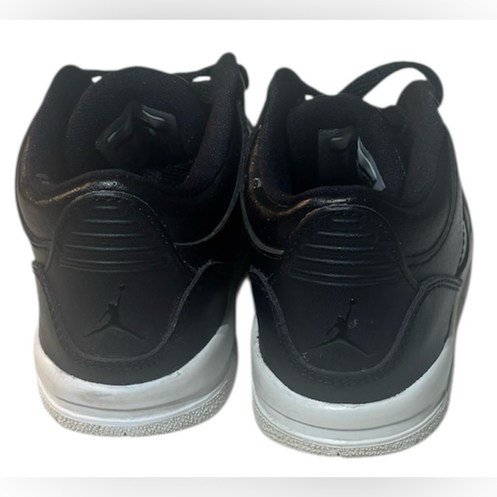 Jordan 3 Retro BT Black Toddler Sneakers Size 9C EUC - Picture 4 of 8
